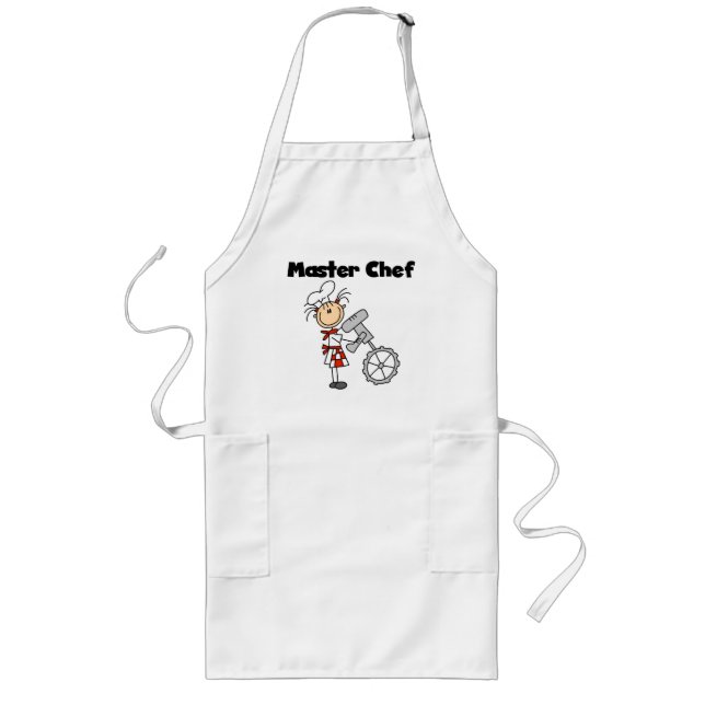 Master Chef - Female Long Apron (Front)