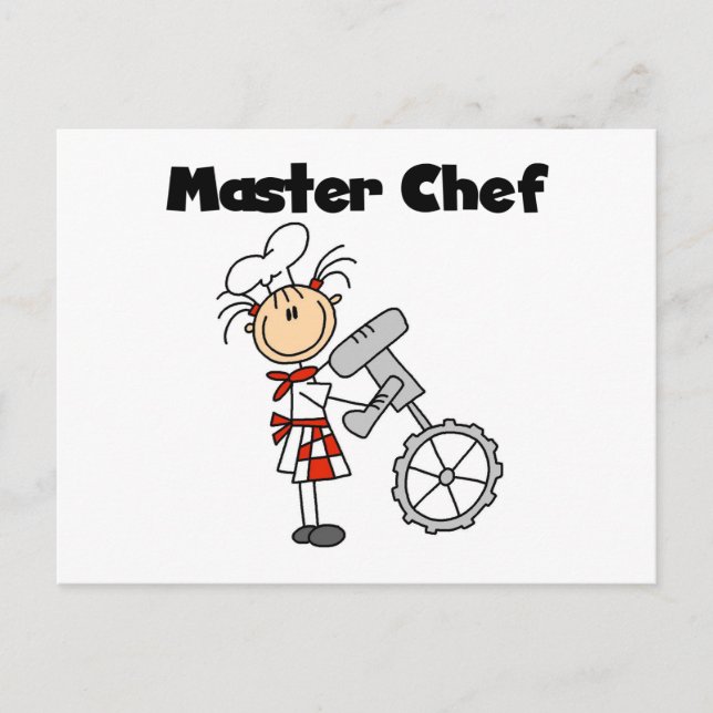 Master Chef - Female Postcard (Front)
