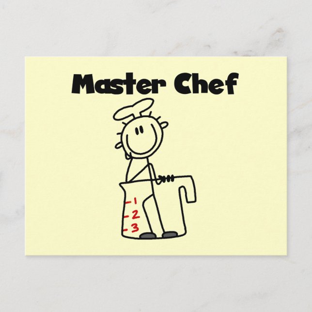 Master Chef Postcard (Front)