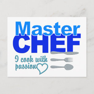 Master Chef postcard