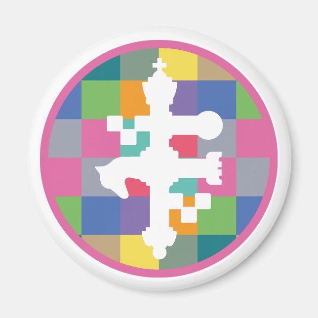 Master Chess Special Square Colors by Masanser Pix Magnet (Front)