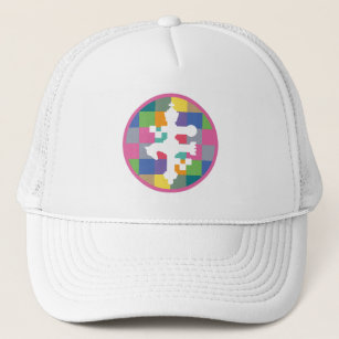 Master Chess Special Square Colors by Masanser Pix Trucker Hat