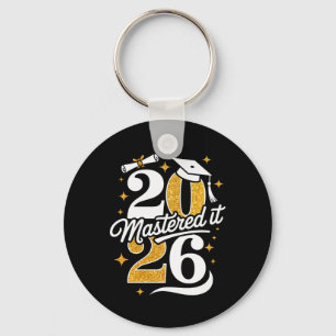 Master Cl Of 2026 Graduation Gifts Masters Degree  Key Ring