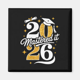 Master Cl Of 2026 Graduation Gifts Masters Degree Magnet
