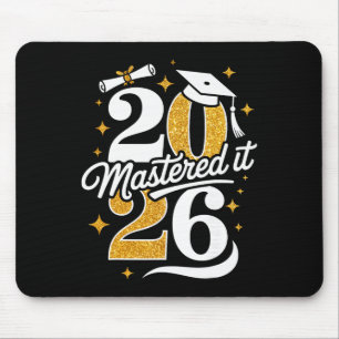 Master Cl Of 2026 Graduation Gifts Masters Degree Mouse Mat