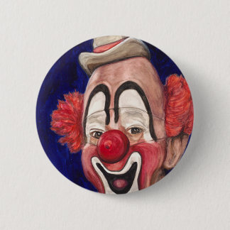 Master Clown Lou Jacobs 6 Cm Round Badge