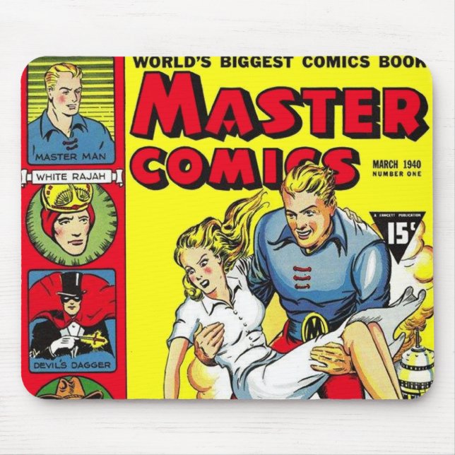 Master Comics #1 Mouse Mat (Front)