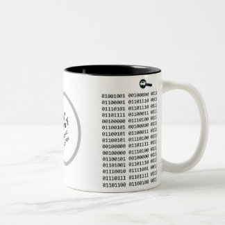 Master Computer Programmer Binary Code AH2009 Two-Tone Coffee Mug