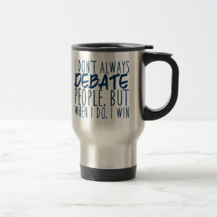 Master Debater Travel Mug