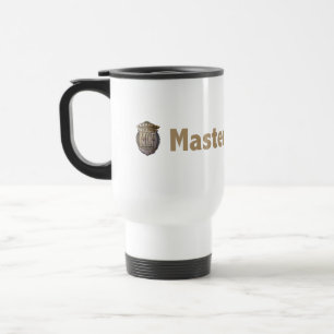 Master Detective Gold Travel Mug