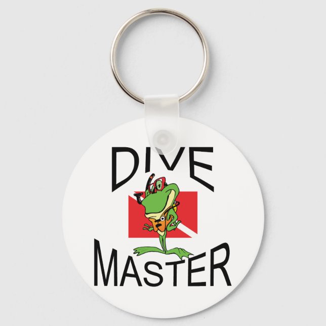 Master Diver SCUBA Key Ring (Front)