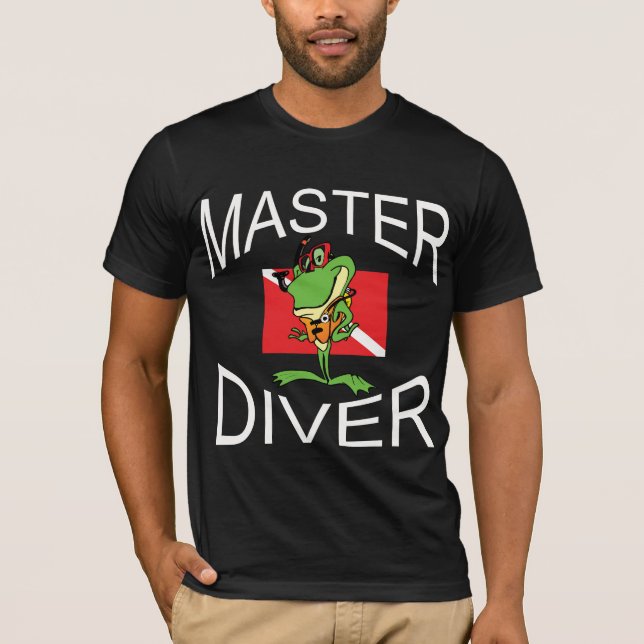 Master Diver SCUBA T-Shirt (Front)