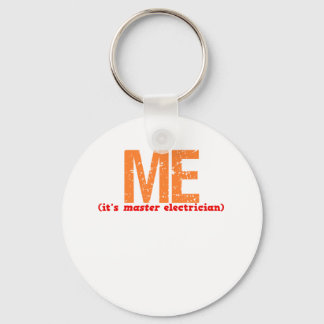 Master Electrician Description Key Ring