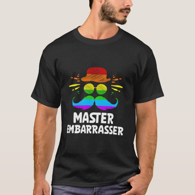 Master Embarrasser Daddy Parents Dad Mom Dad Lifes T-Shirt (Front)