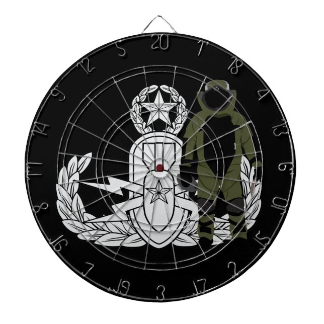 Master EOD Bomb Suit Dartboard (Front)