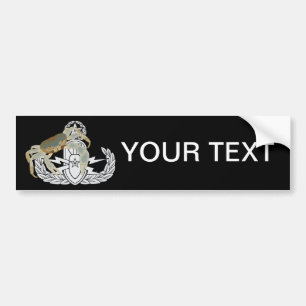 Master EOD Crab Bumper Sticker