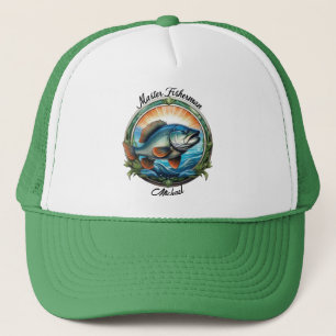 Master Fisherman Personalized Trucker Hat