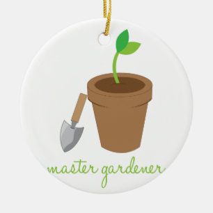 Master Gardener Ceramic Tree Decoration