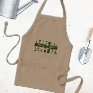 Master Gardener Simple Modern Forest Green Standard Apron
