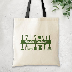 Master Gardener Simple Modern Forest Green Tote Bag