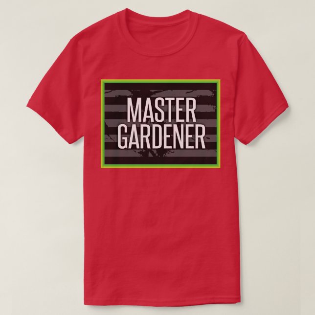Master Gardner T-Shirt (Design Front)