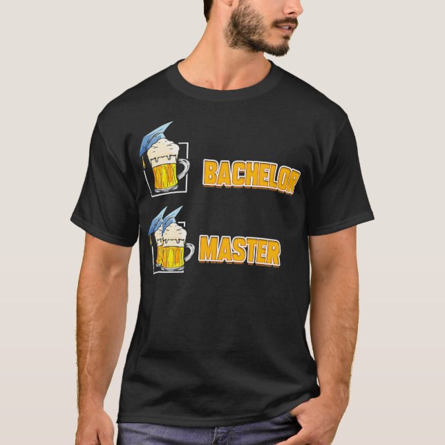 Master Gift for University Degree Master Graduatio T-Shirt (Front)