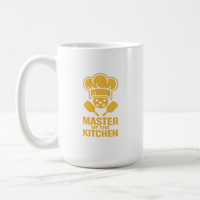 Master In The Kitchen  Coffee Mug (Left)