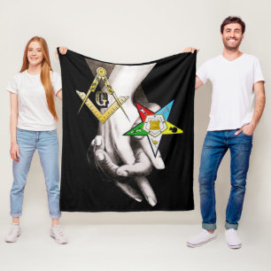 Master Mason/ Eastern Star Fleece Blanket