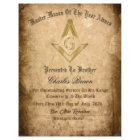 Master Mason Of The Year Certificate 