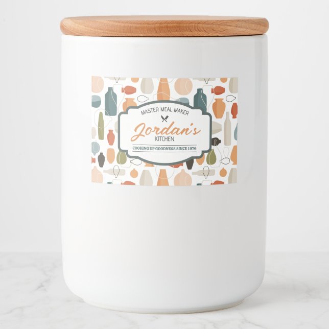 Master Meal Maker  Food Label (Front)