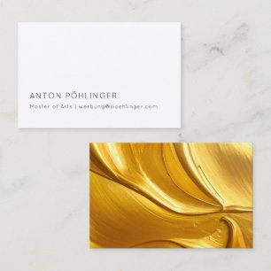 master minimal reduced business card