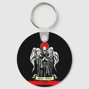 Master Nature 2112 Logo and Tarot Card Keychain
