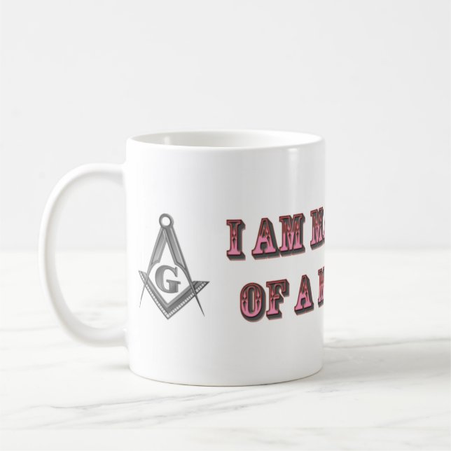 Master of a Mason Coffee Mug (Left)