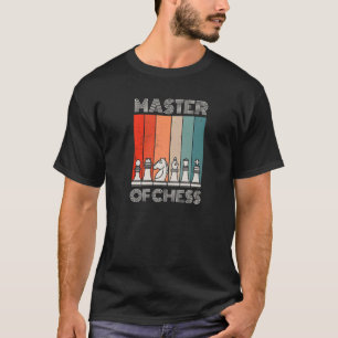 Master Of Chess Professional Chess Board T-Shirt