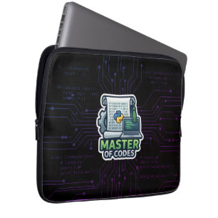 Master of Codes Developer Laptop Sleeve - Python