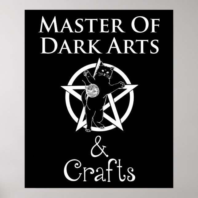 Master of Dark Arts & Crafts Poster (Front)