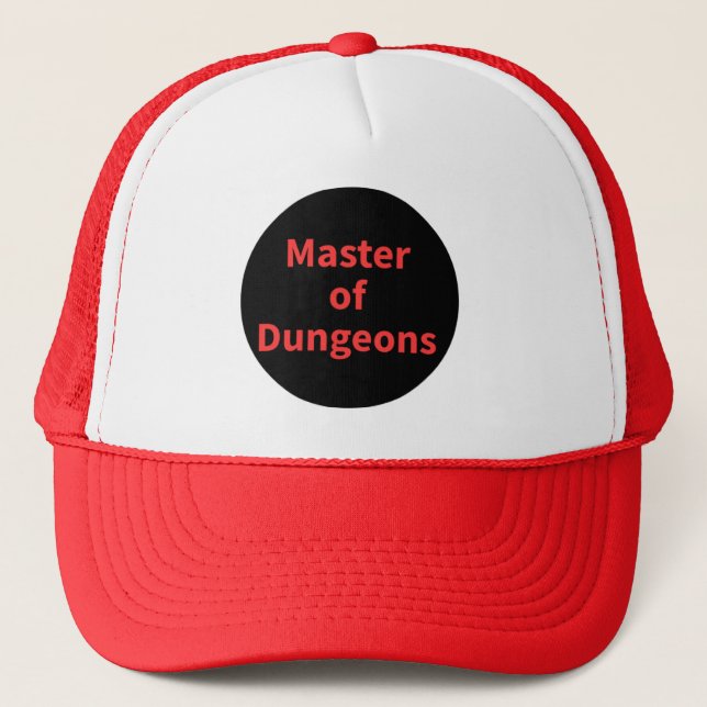 Master of Dungeons  Trucker Hat (Front)