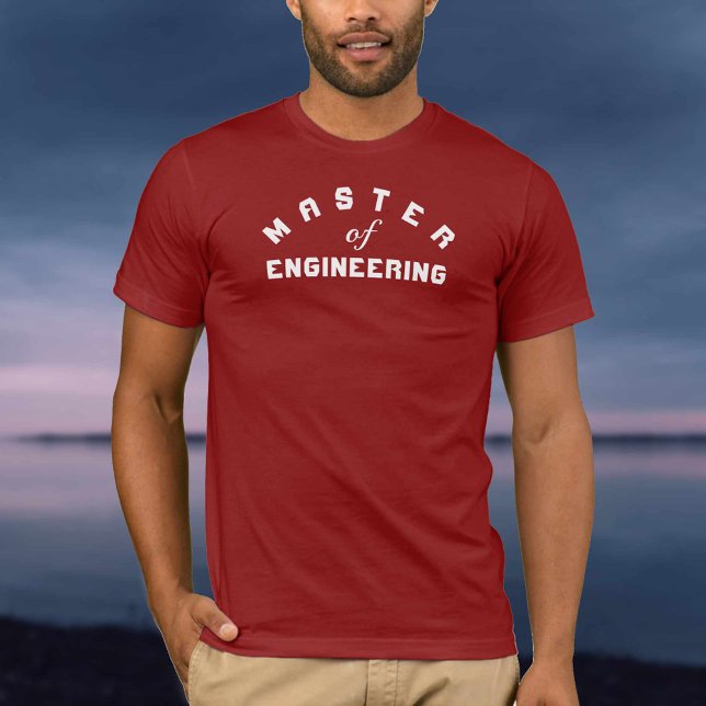 Master of Engineering Graphic T-Shirt (Creator Uploaded)