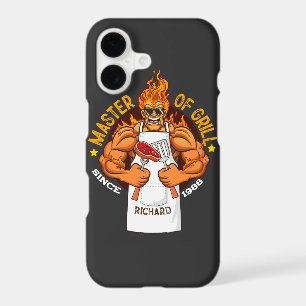 Master of Grill Fathers Day Gift BBQ Chef Dad