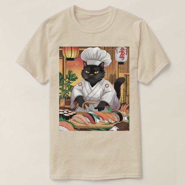 Master of Japanese Cuisine T-Shirt (Design Front)
