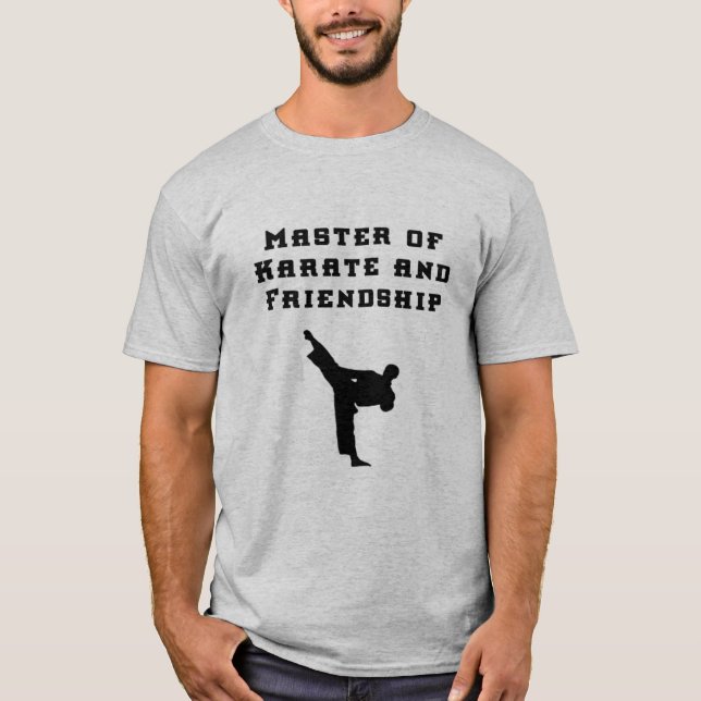 "Master of Karate and Friendship" Men's T-Shirt (Front)