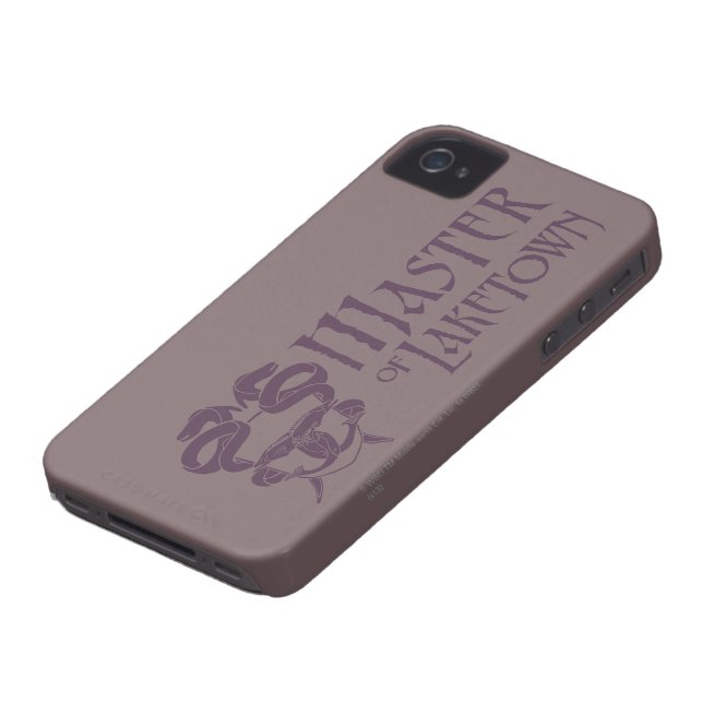 Master Of Laketown Name Case-Mate iPhone Case (Bottom)