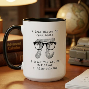 Master of Logic Teaching Brilliant Problem-Solving Mug
