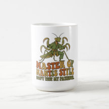 Master of Mantis Style Karate Insect Funny Martial