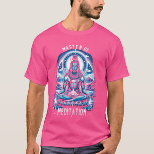 Master of Meditation Yoga Indian Spiritual Religio T-Shirt