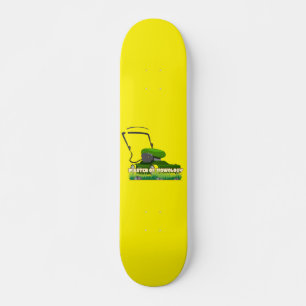 MASTER OF MOWOLOGY funny gardening gift Skateboard