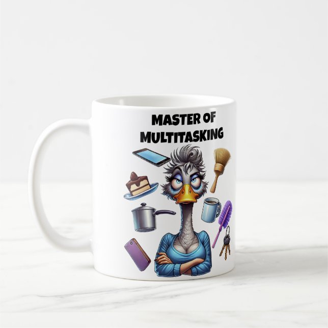 Master Of Multitasking Mum Coffee Mug (Left)