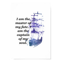 Master Of My Fate Quote