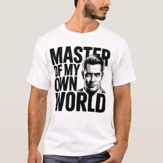 Master of My Own World Motivational T-Shirt