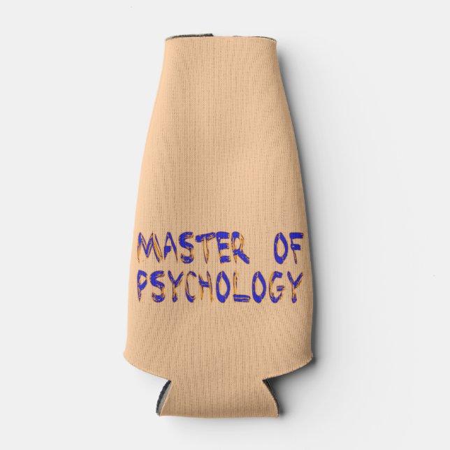 Master of Psychology Bottle Cooler (Front)